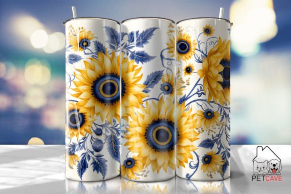 Sunflower Tumbler 20oz 1